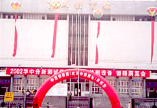 2002首届华中科教装备展外景
